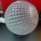 Holophane ball suspension chandelier 1970 vintage