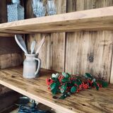 Solid wood sideboard, renovated