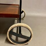Teak servant trolley trolley trolley