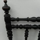 Chair Napoleon III, black turned wood