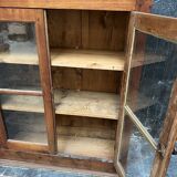 Showcase, wooden library.