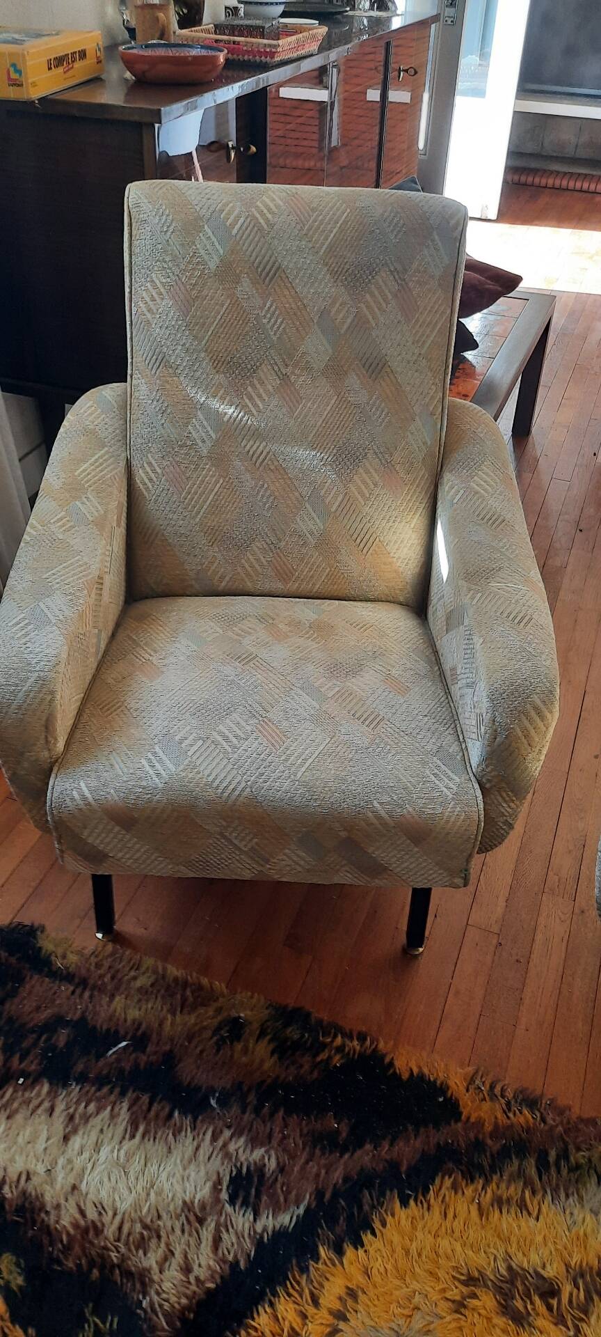 Canapé et deux fauteuils