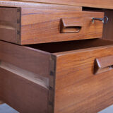 Danish teak desk by Børge Mogensen Søborg Furniture, 1960s