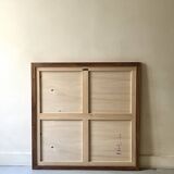 Large contemporary painting Green Forms Audrey Noel dated & signed