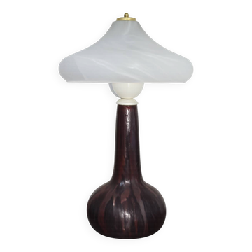 Une lampe en céramique 'Lawa' vintage des années 1970.