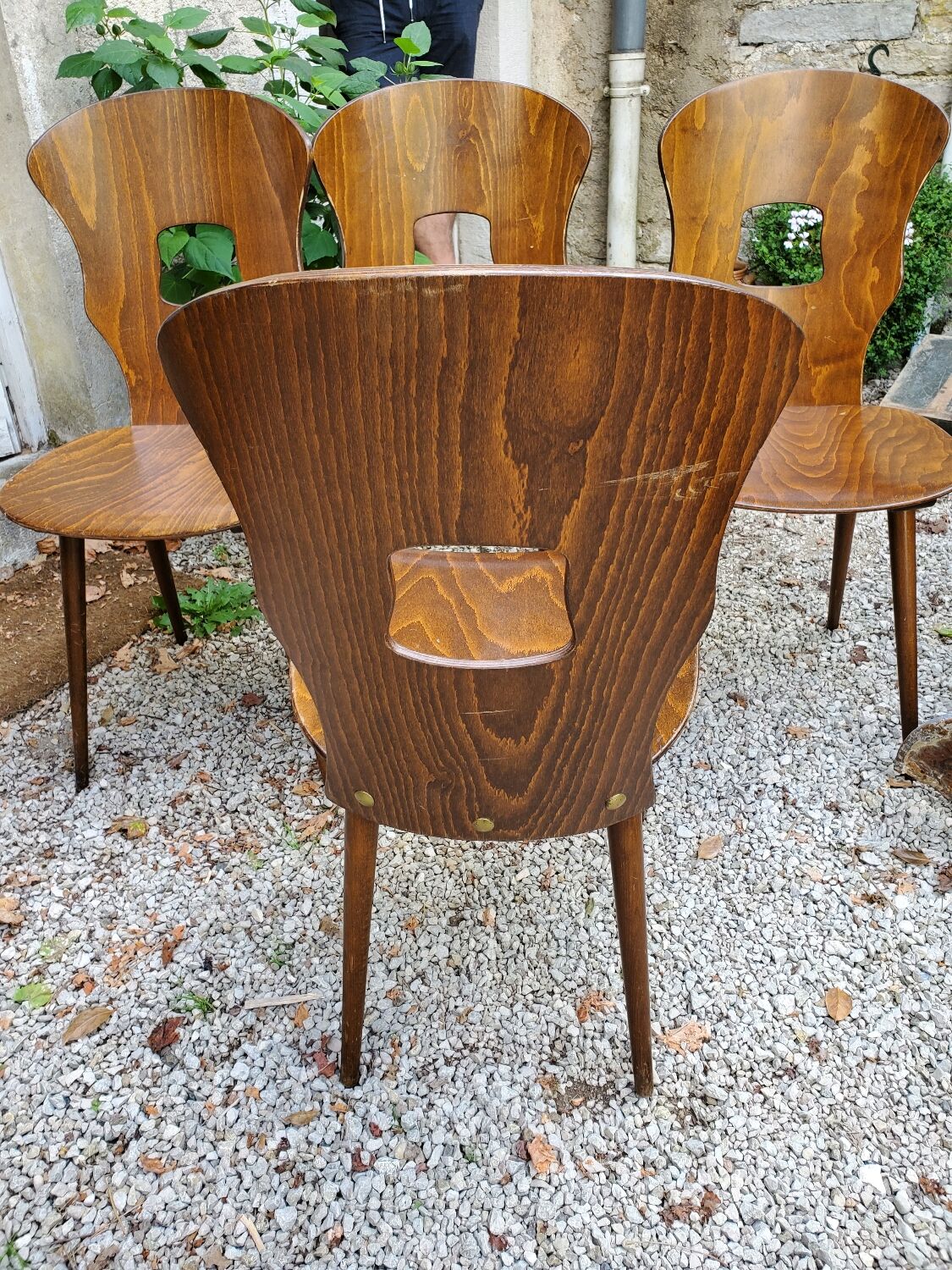 Set of 4 Baumann chairs