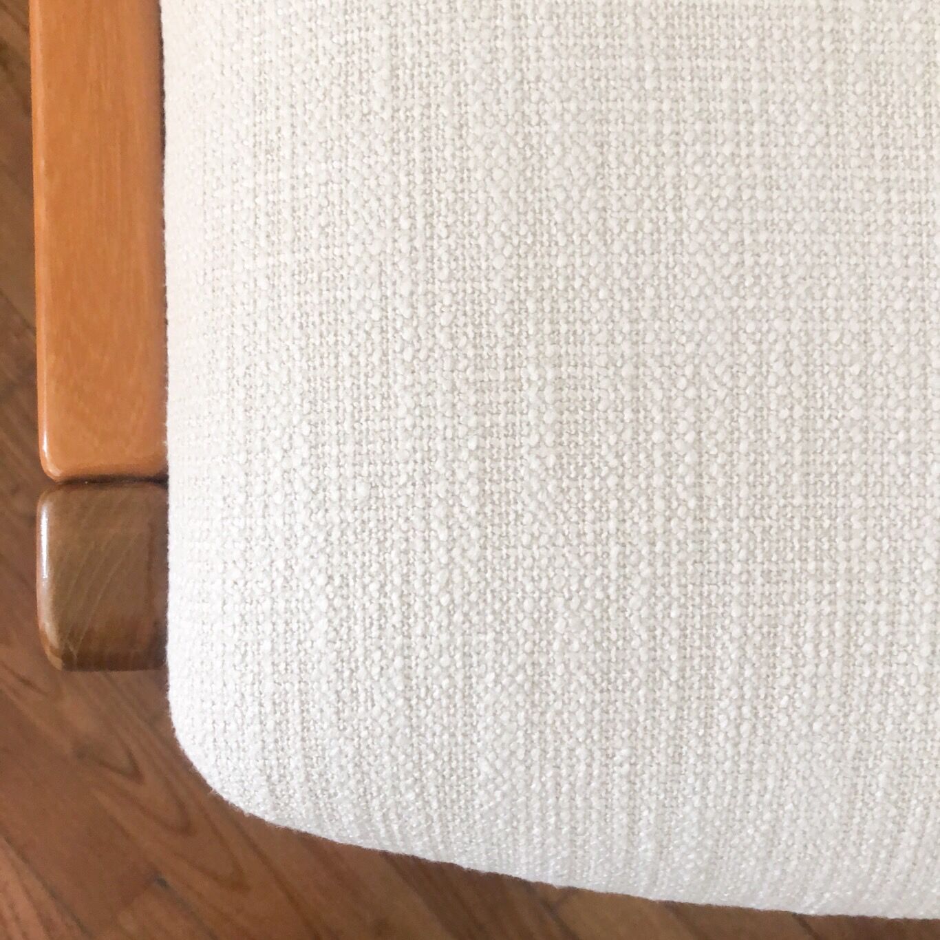 6 restored Maison Regain elm chairs