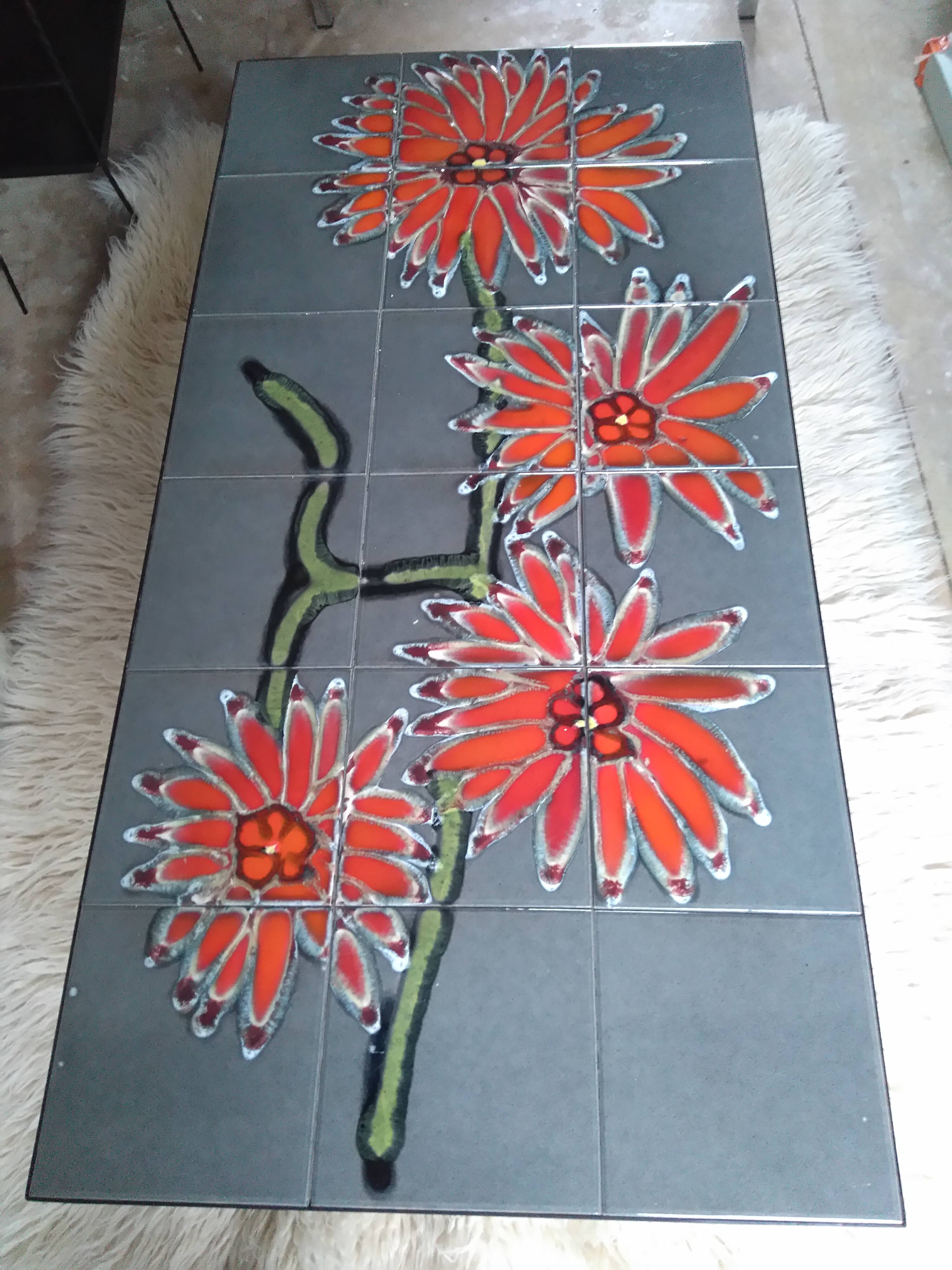 Ceramic coffee table