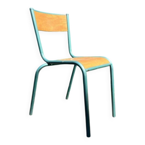 Chaise écolier vintage