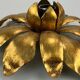 Wall sconce in brass