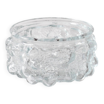 Vintage Pressed Glass Bowl / Vladislav Urban Design / Czech Republic / 1968