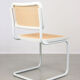 Vintage white B32 Cesca chair by Marcel Breuer, 90s