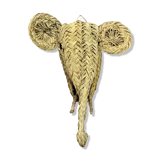 Trophy head elephant alfa braided