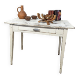 Patinated farmhouse table