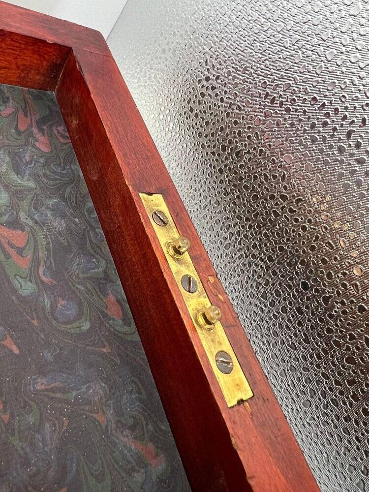 Late Biedermeier Box in Walnut and Walnut Burl, Austria, 1850s