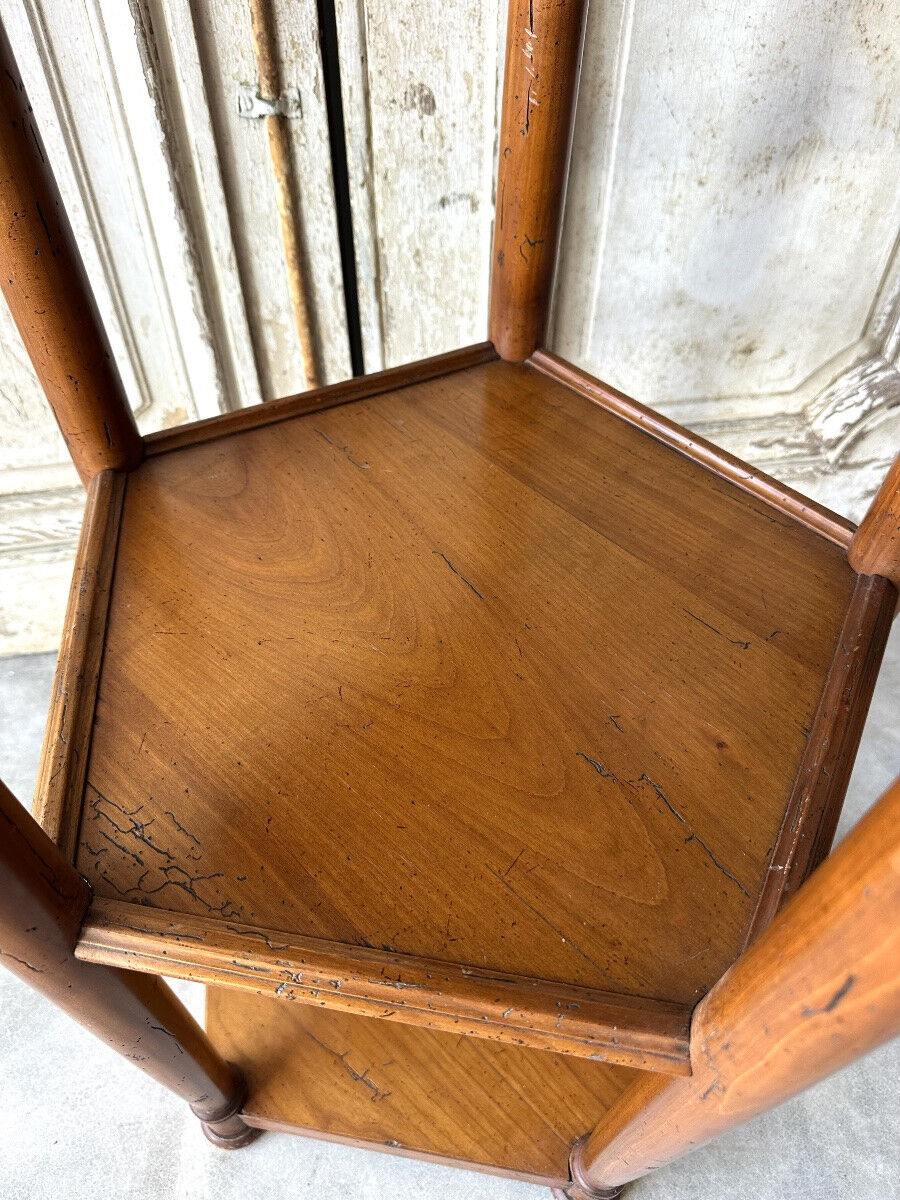 Étagère desserte en merisier circa 1950