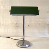 Art Deco table lamp in chrome metal - 1940s/50s