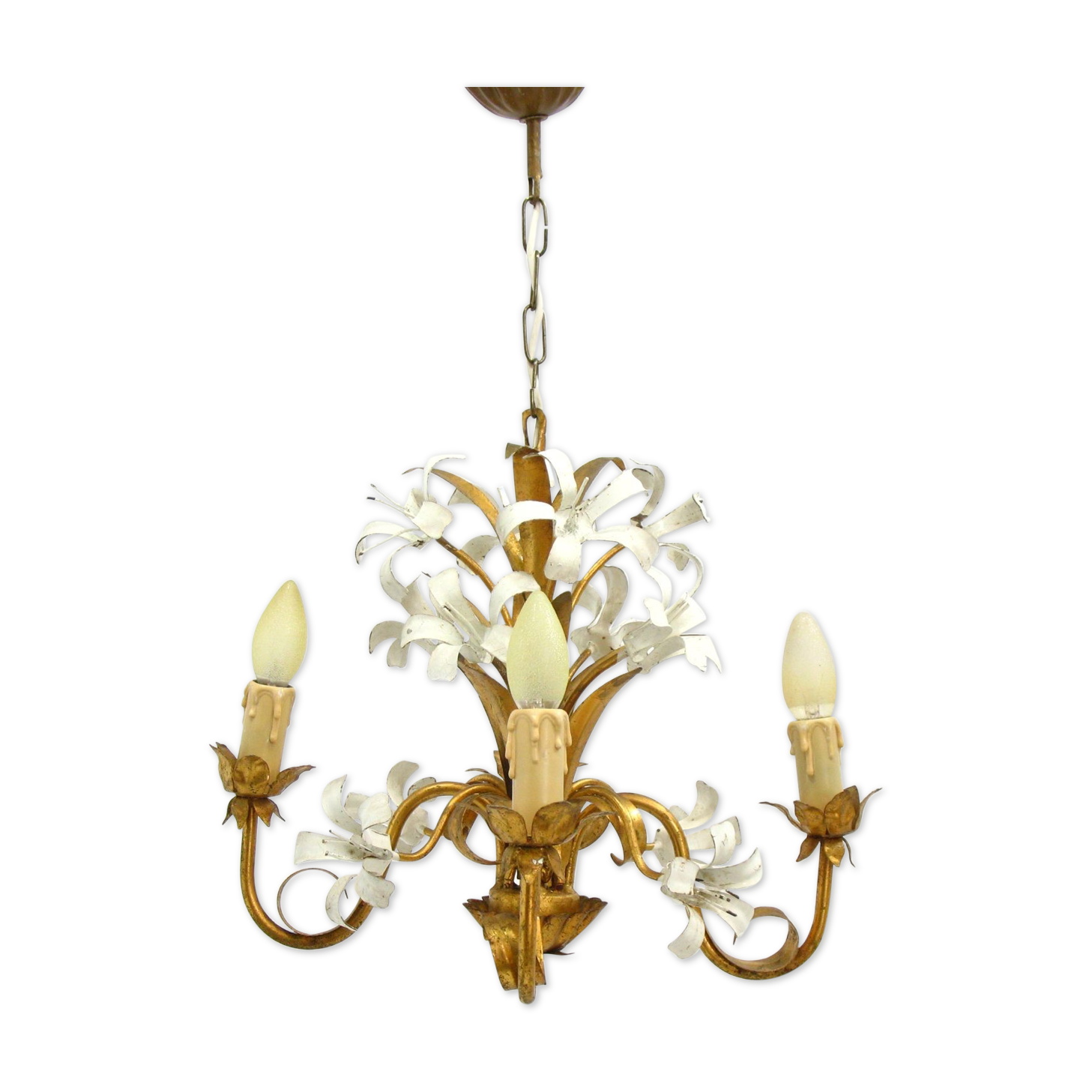 Lustre fleuri, Allemagne, années 70