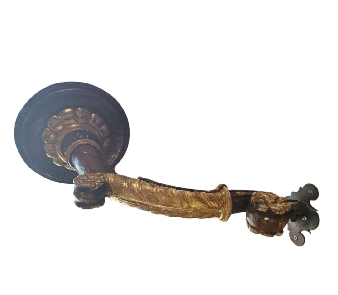 Pair of Italian Empire style wall sconces from the 19th century.