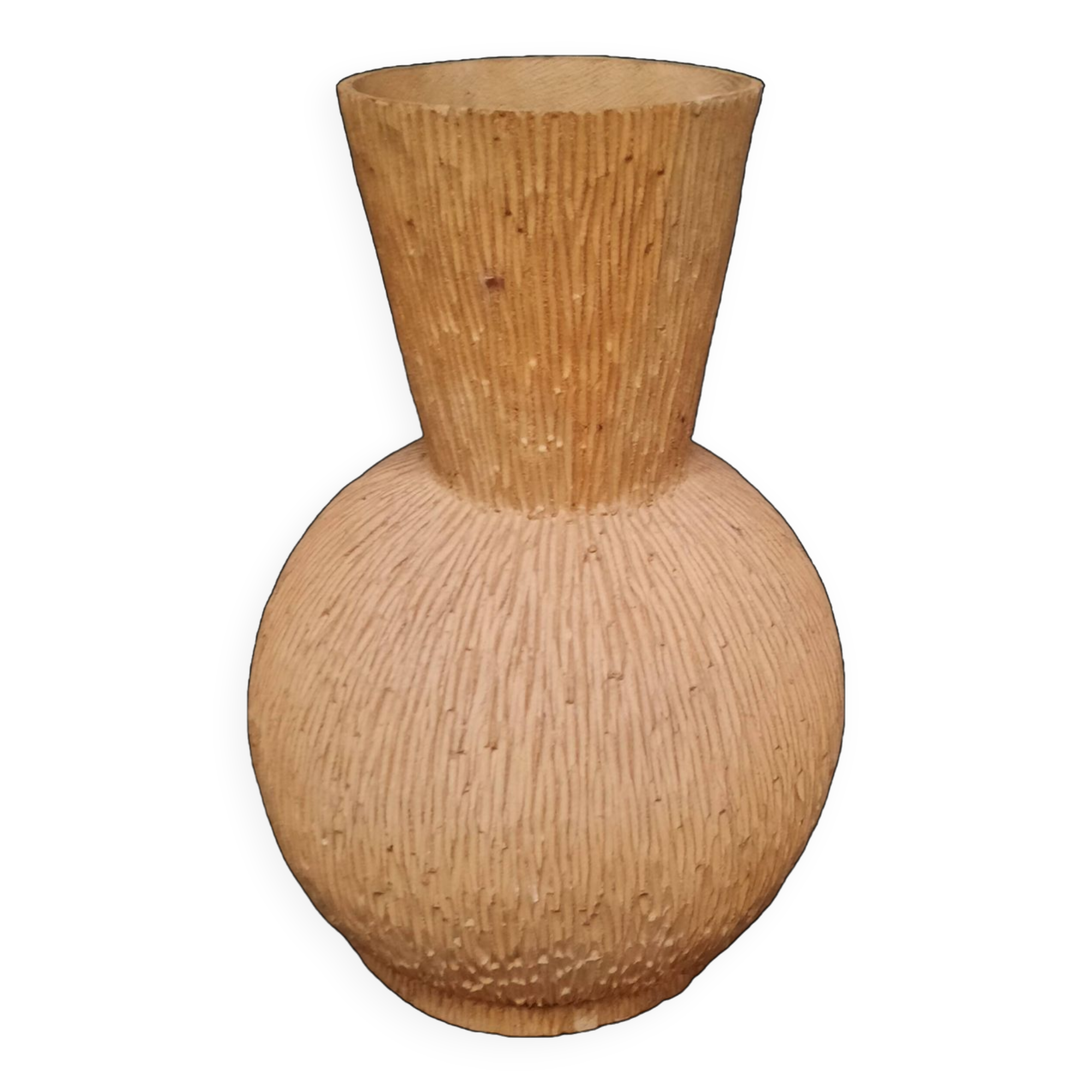 Terracotta vase
