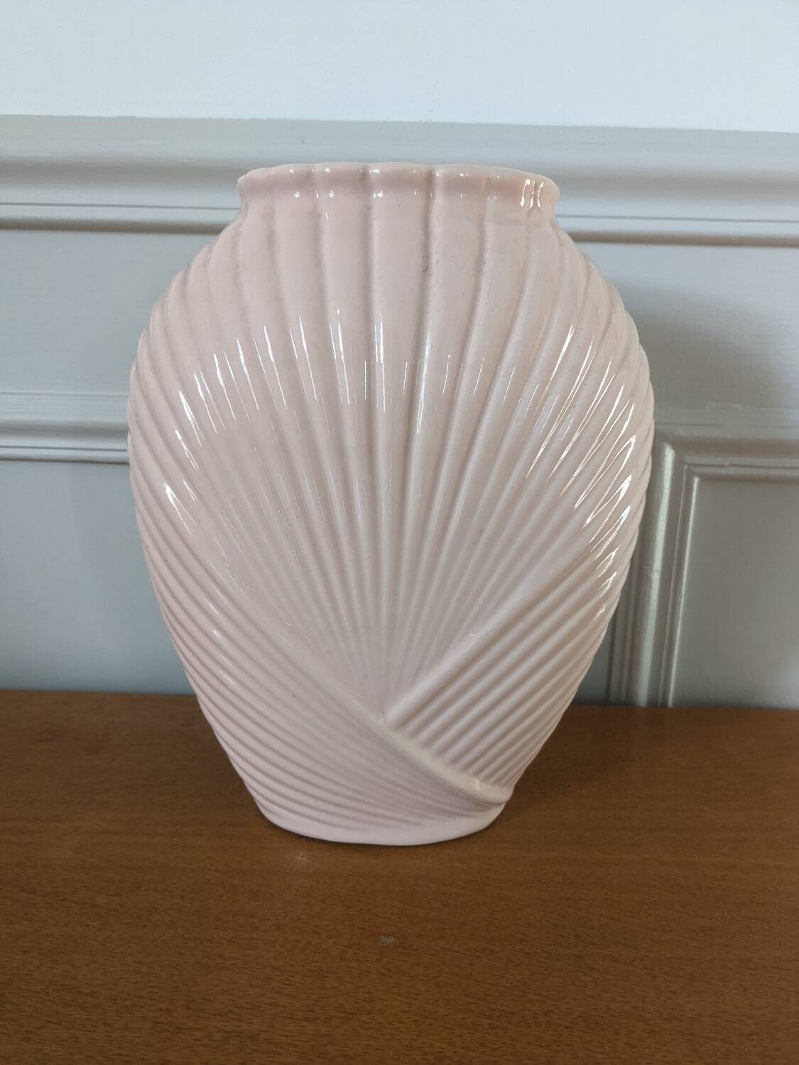 Vintage draped vase