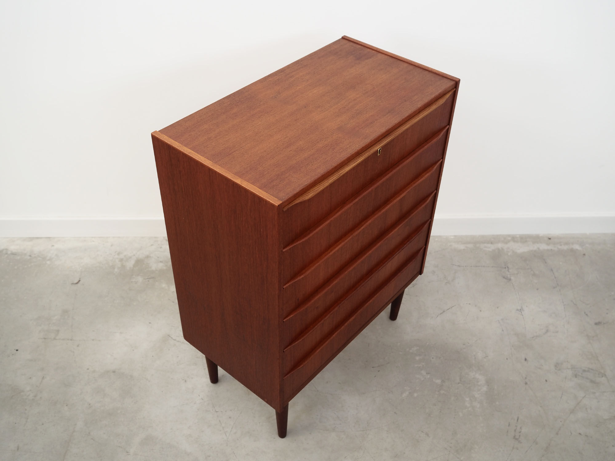 Teak chest of drawers, Danish design, 60's, production: Denmark