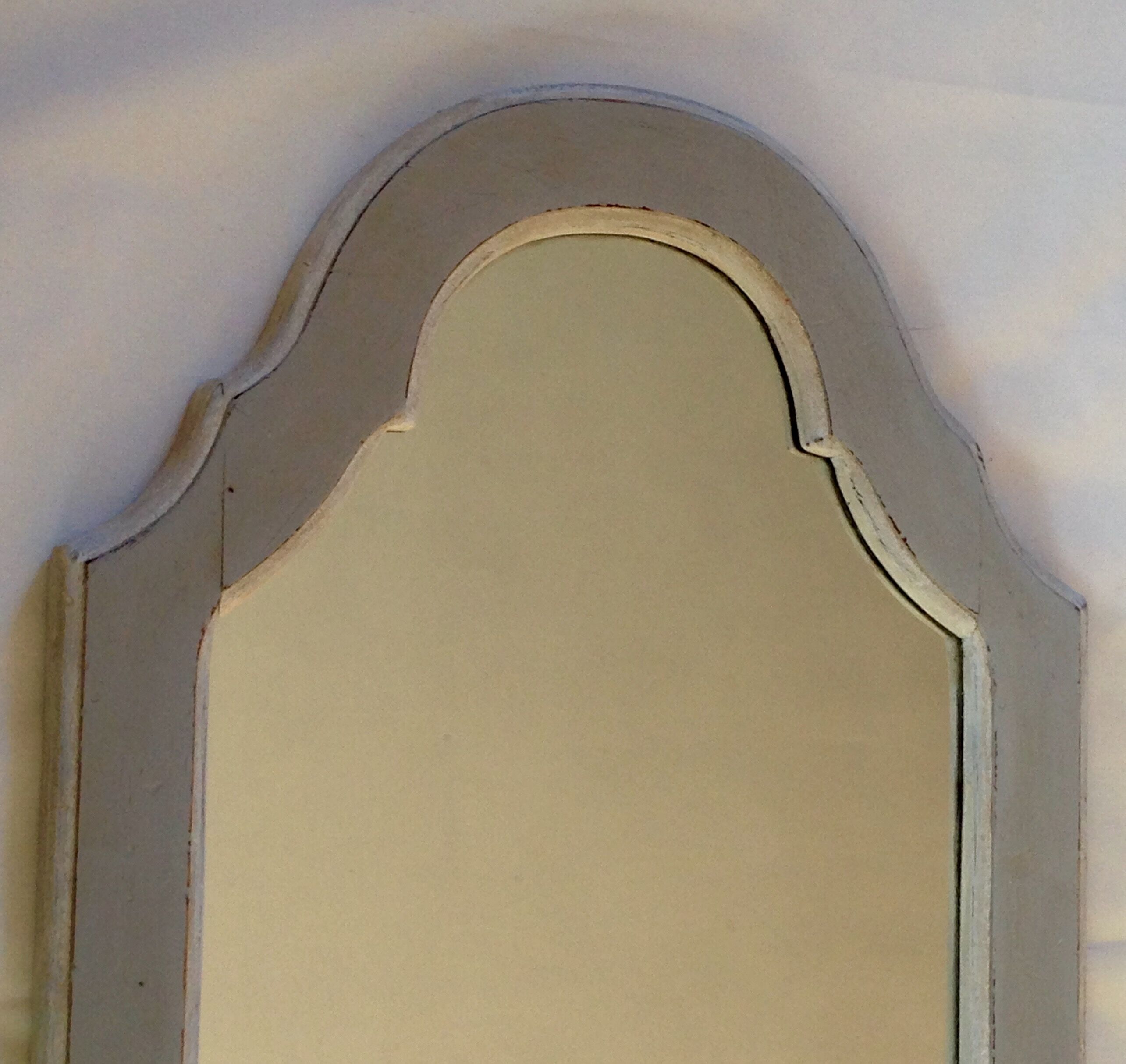 Mirror in wood with Tablet 70X40cm