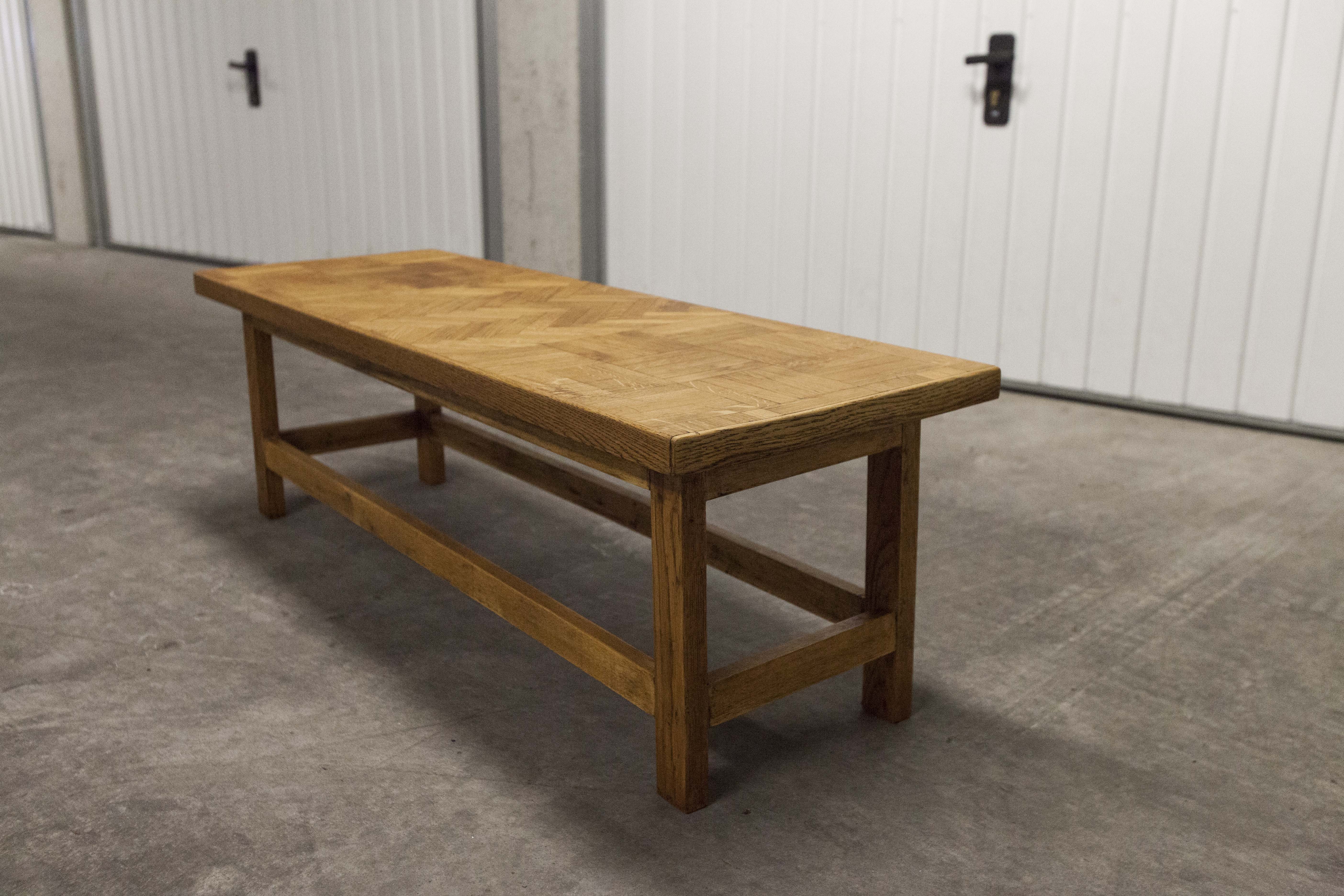 1960 handcrafted bench