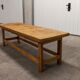 1960 handcrafted bench