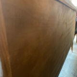 Oak buffet enfilade
