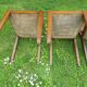 Set de 4 chaises art-deco circa 1940