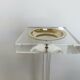 Standing ashtray, Roche Bobois, in plexiglass 70s 80s