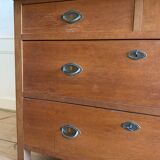 Coiffeuse avec dessus marbre 19ème siècle