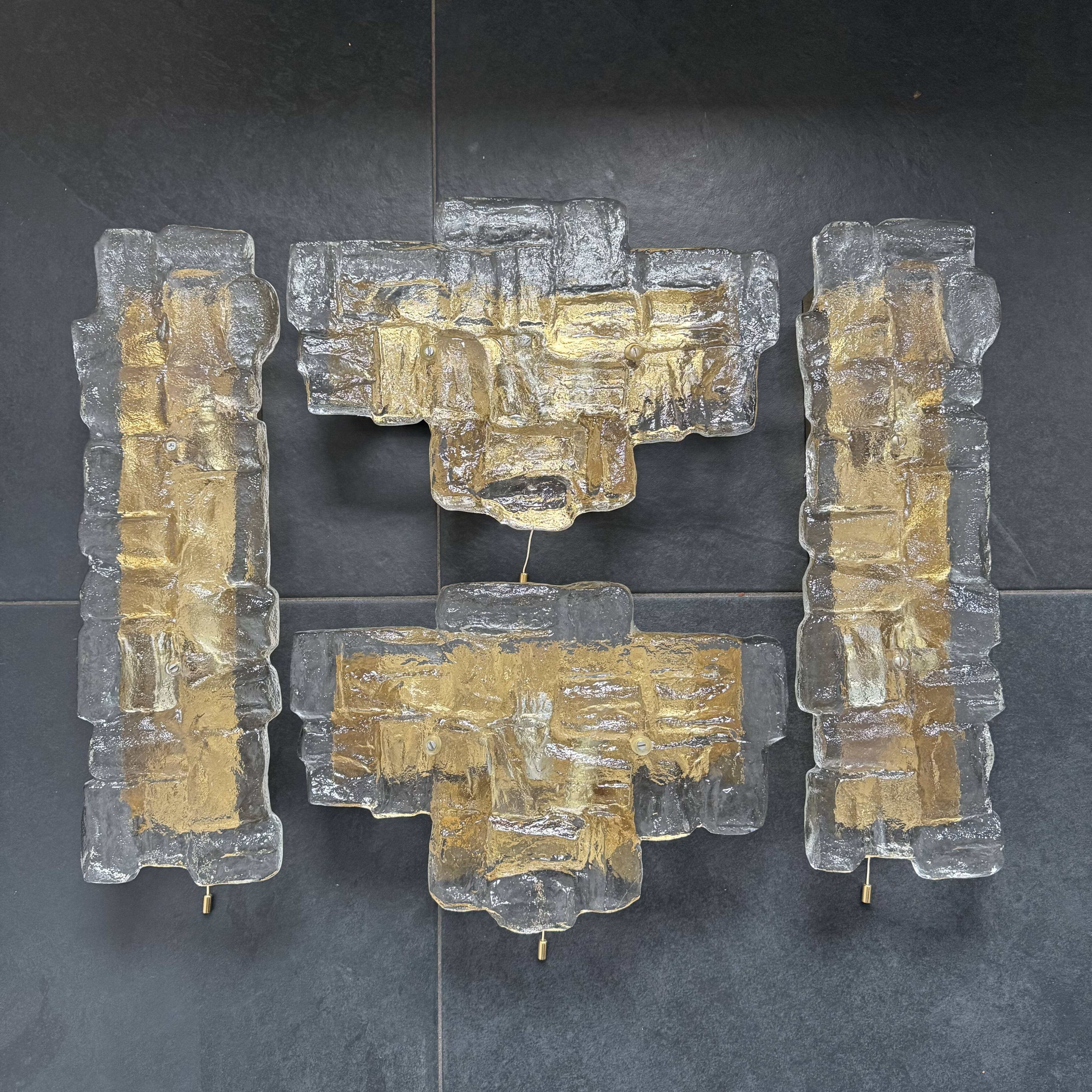 Kalmar Franken Wall Lights Set Glass Sconces
