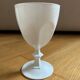 8 verres Cristal d’Arques blanc opaque