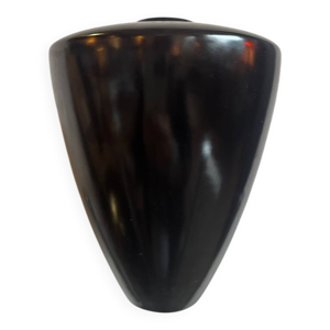 Vase moderniste céramique - noire