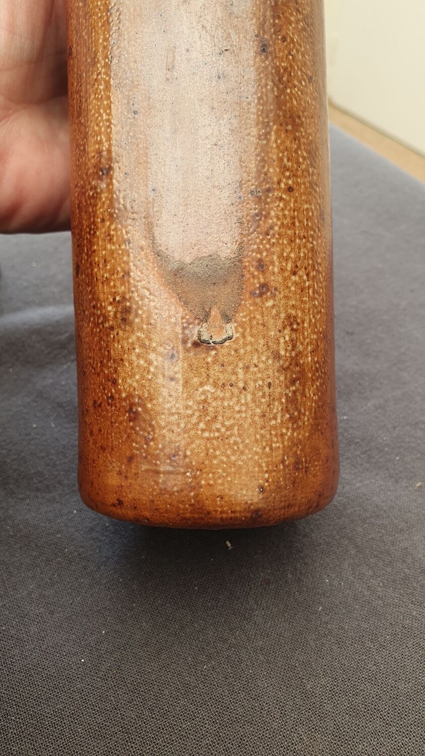 Lot of old stoneware bottles