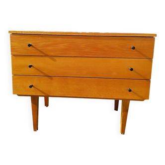 Vintage teak chest of drawers