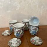 Porcelain tea mugs