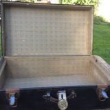 Beautiful renovated leather trunk