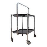Vintage foldable serving trolley / bar cart design 1960s