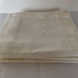 Set of 12 cotton napkins embroidered