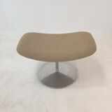 Fauteuil tulipe et pouf par Pierre Paulin pour Artifort, années 1980
