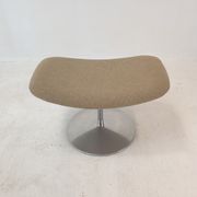 Big Tulip Chair and Ottoman by Pierre Paulin for Artifort, 1980s