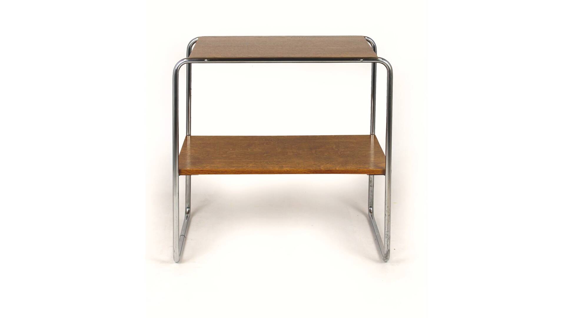 Restored B12 style Side Table atttributed to Kovona 1940s