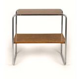 Restored B12 style Side Table atttributed to Kovona 1940s