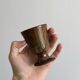 Lot de 3 petits mugs en céramique émaillée