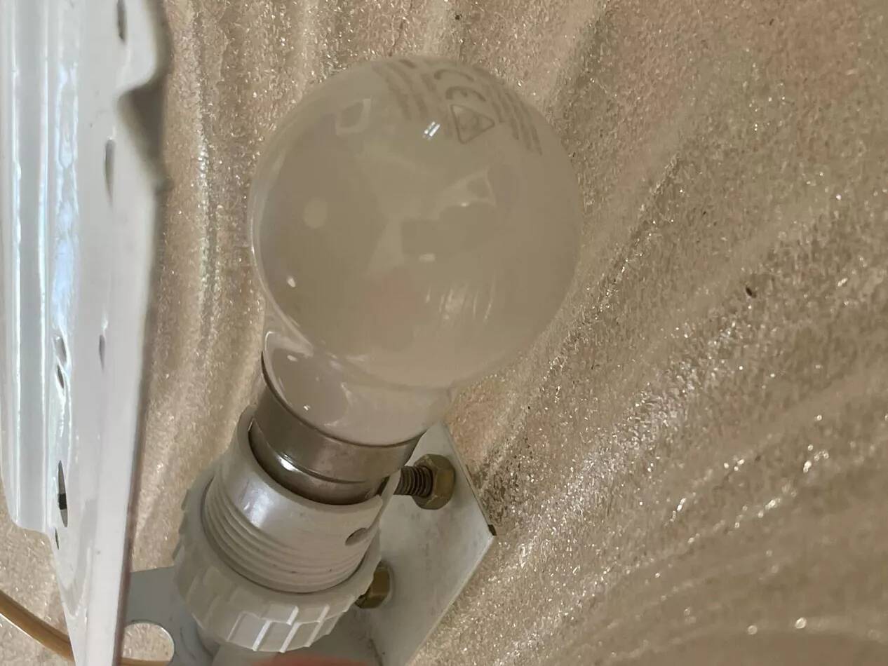 Vintage Murano glass wall lamp