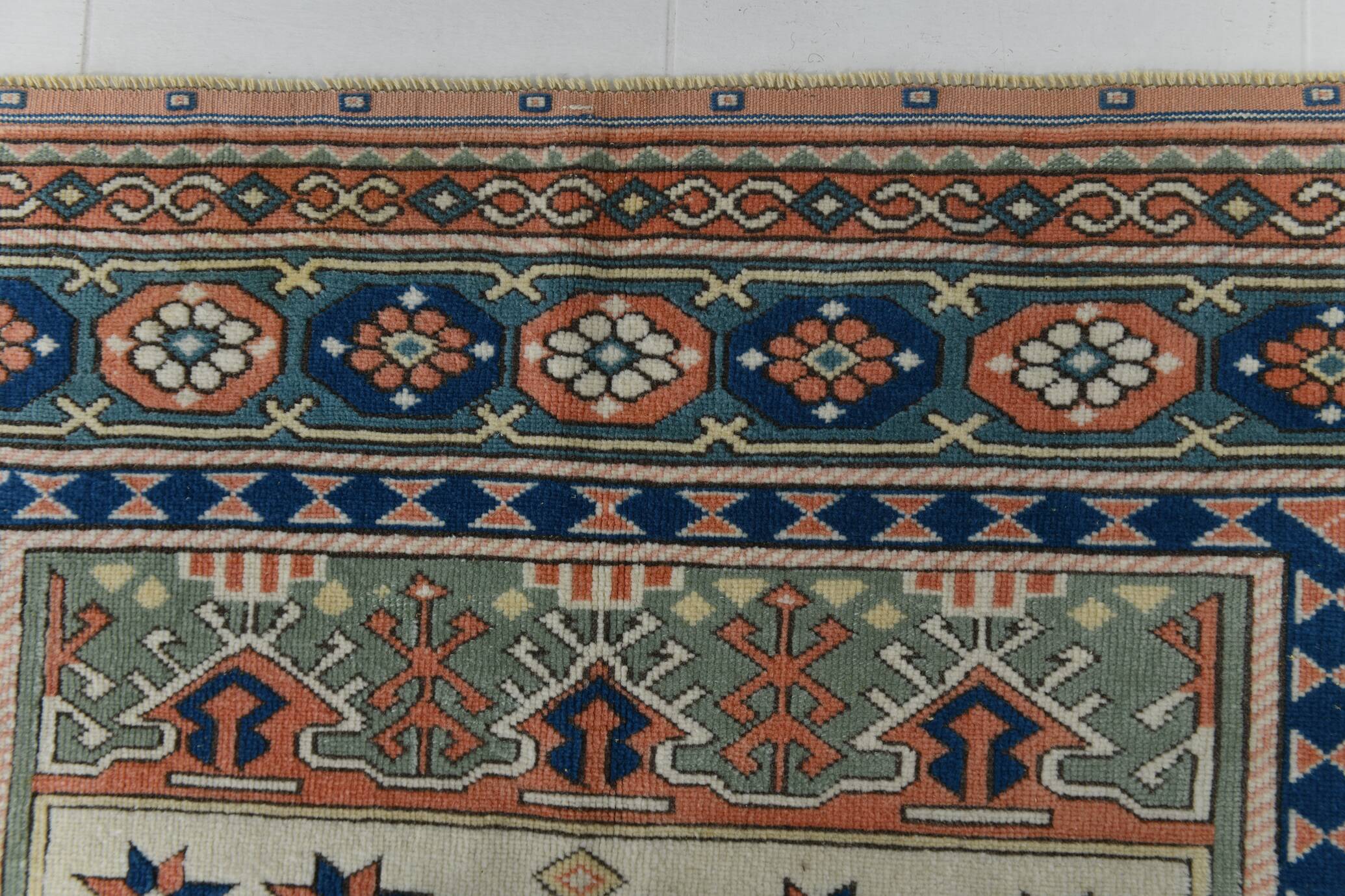 5x7 Blue & Copper Classic Persian Rug, 166x209Cm