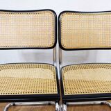 Set of 4 chairs Marcel Breuer B32 70s